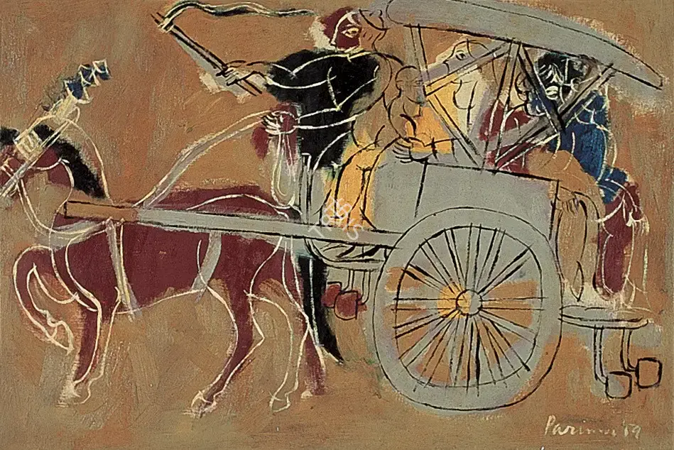 Parimoo, Ratan (Artist). Tonga, 1959 | Painting