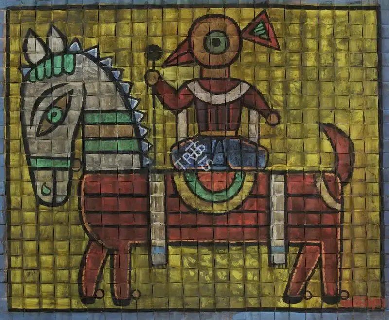 Roy, Jamini (Artist). Untitled, n.d. | Painting