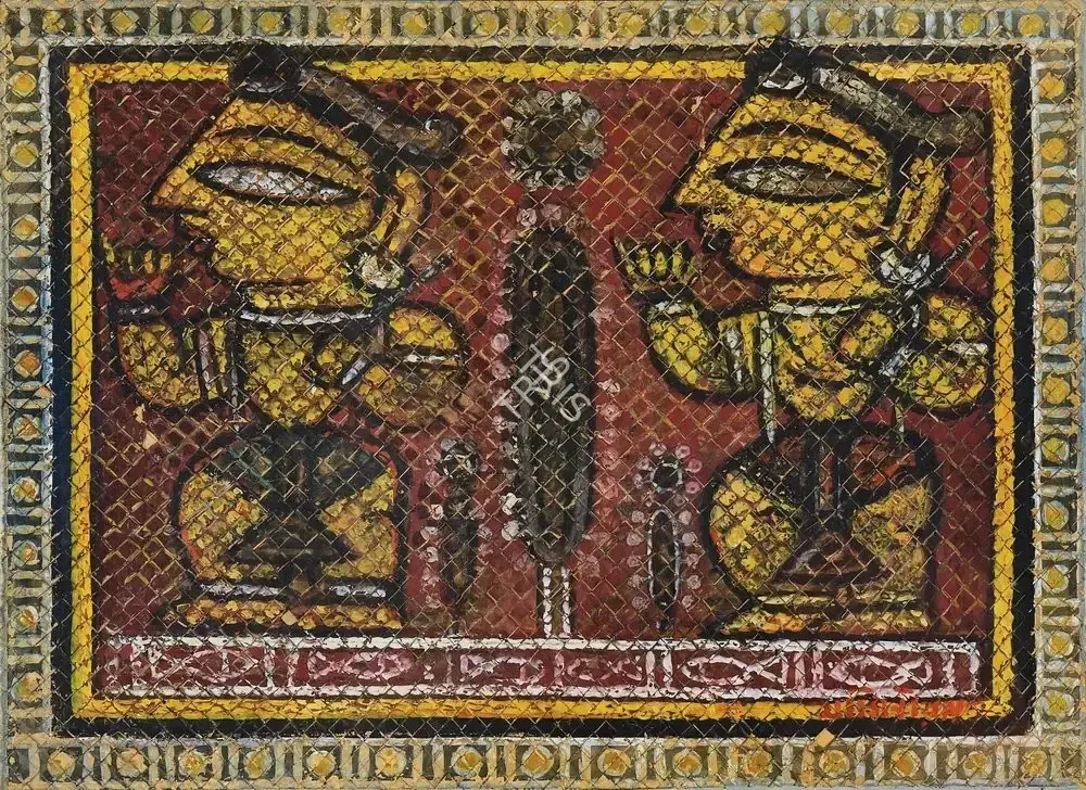 Roy, Jamini (Artist). Untitled, c.1960 | Painting