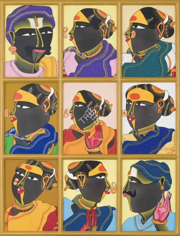 Vaikuntam, Thota (Artist). Untitled. Acrylic on canvas, 2012 | Painting | FineArts | 00357719