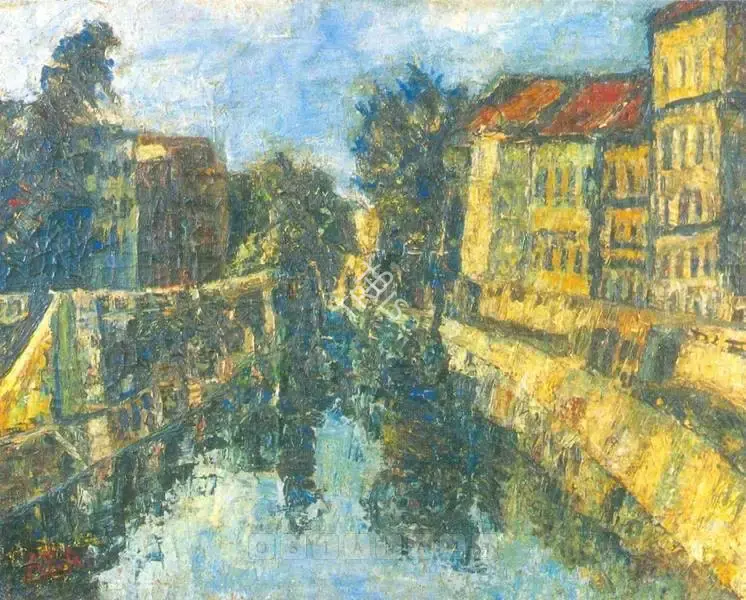 Ara, K.H. (Artist). Untitled, c.1950s | Painting
