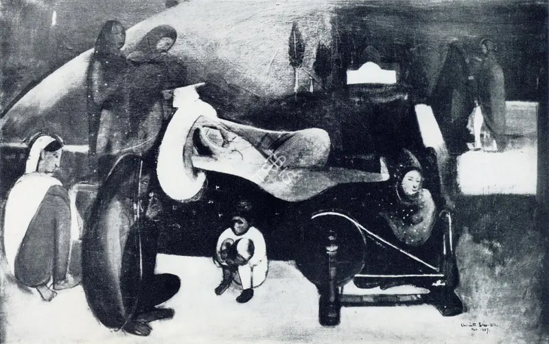 Sher-Gil, Amrita (Artist). Siesta. 1937 | Marg, March 1972 | Painting | FineArts | 00674478