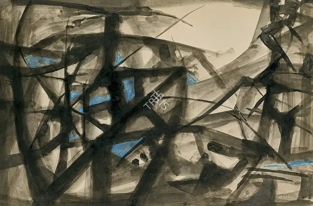 Ramkumar (Artist). Untitled, 1970 | Painting
