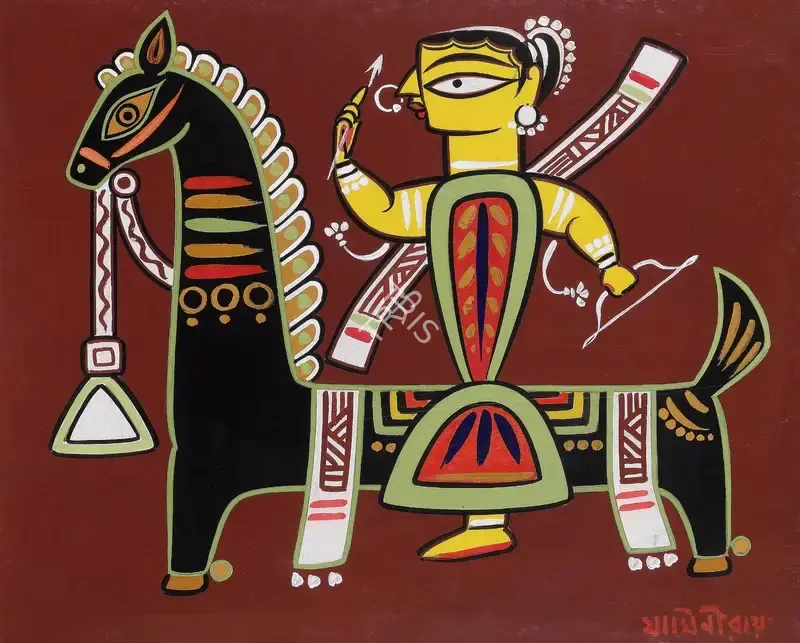 Roy, Jamini (Artist). Untitled, n.d. | Painting