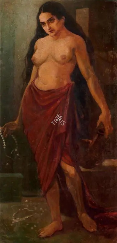 Nagarkar, Gunwant H. (Artist). Nude, 1928 | Painting