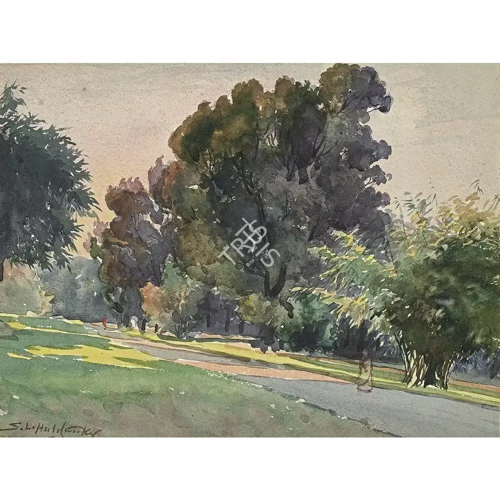 Haldankar, S.L. (Artist). Landscape, n.d. | Painting
