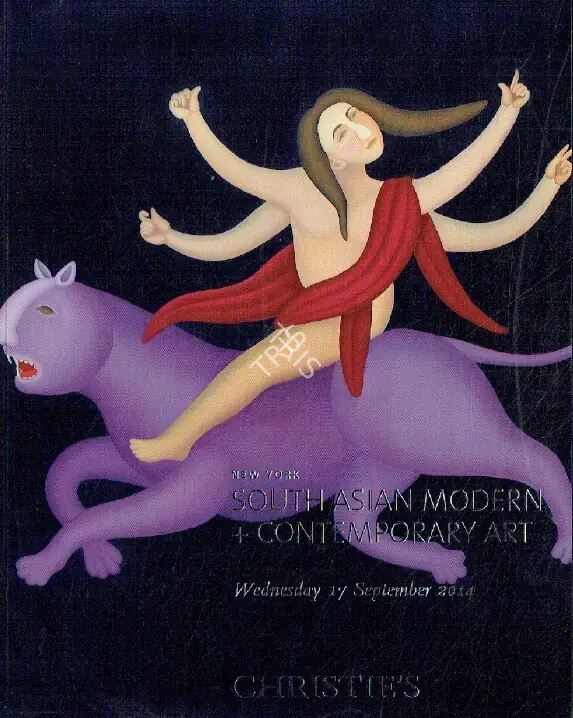 Christie's (Auction House). South Asian Modern and Contemporary. 17 September 2014, New York | Auction Catalogue | EconomicsArt | 00862186