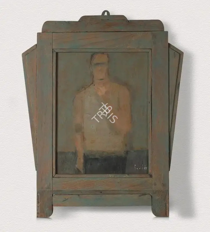 Padwal, Sunil (Artist). Untitled. Oil on board, 1999 | Painting | FineArts | 00338131