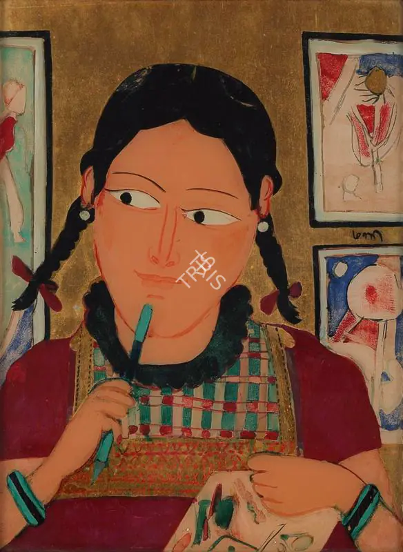 Subramanyan, K.G. (Artist). Untitled, n.d. | Painting