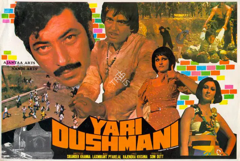 Dutt, Som (Producer), Yari Dushmani, 1980 | Song-Synopsis Booklet | CinemaEducation | 00781036