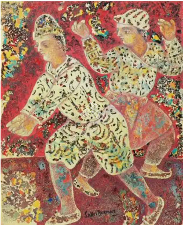 Burman, Sakti (Artist). Twilight Dancer, 2010 | Painting