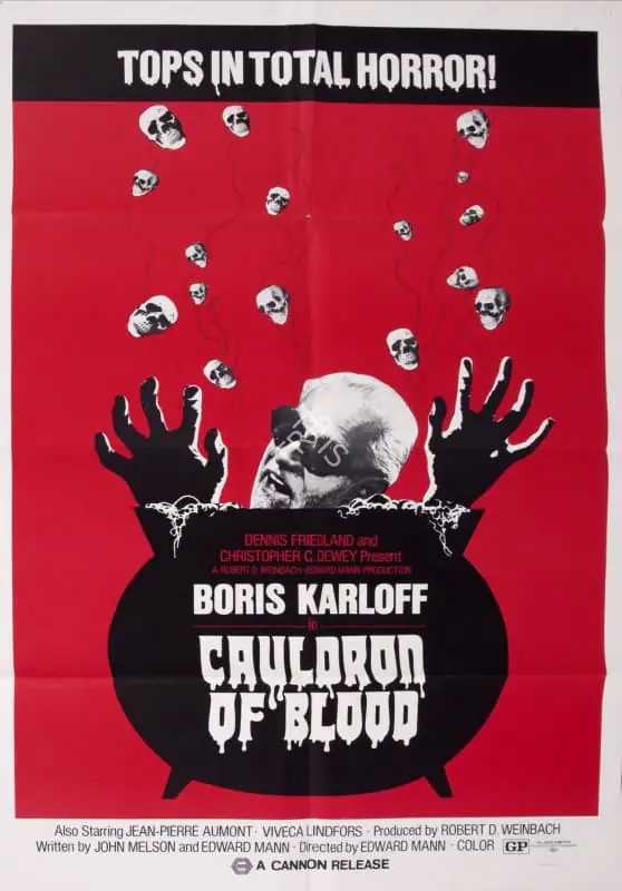 Mann, Edward (Director), Cauldron of Blood, 1970 | Poster | CinemaEducation | 00789562