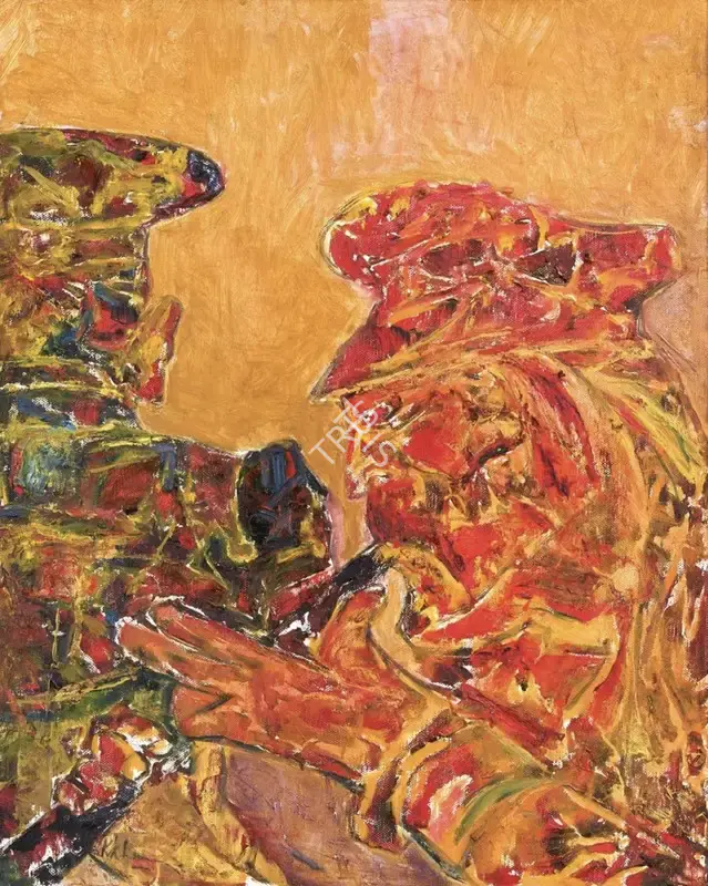 Khanna, Krishen (Artist). Untitled (Bandwallah), n.d. | Painting