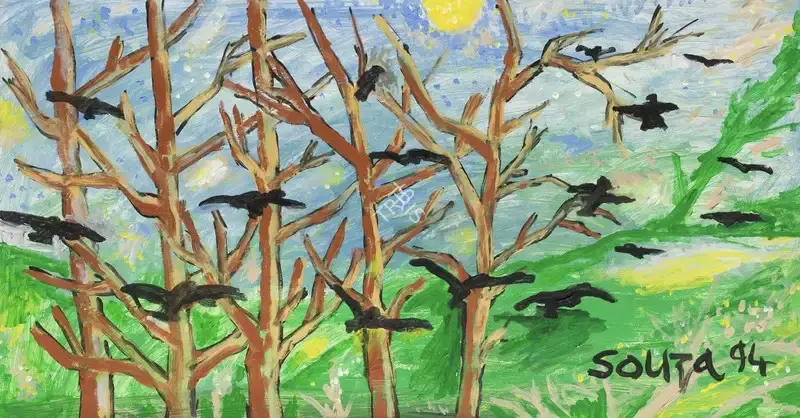 Souza, F.N. (Artist). Untitled, 1994 | Painting