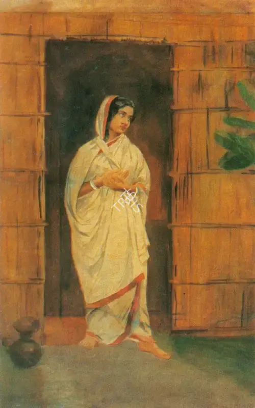 Mazumdar, Hemendranath (Artist). Bengali Woman, n.d. | Painting