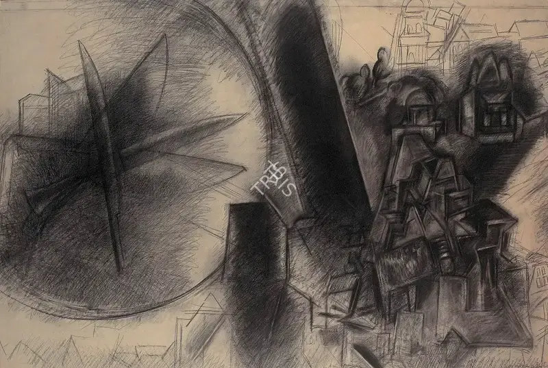 Sheikh, G.M. (Artist). Untitled, 1993 | Drawing