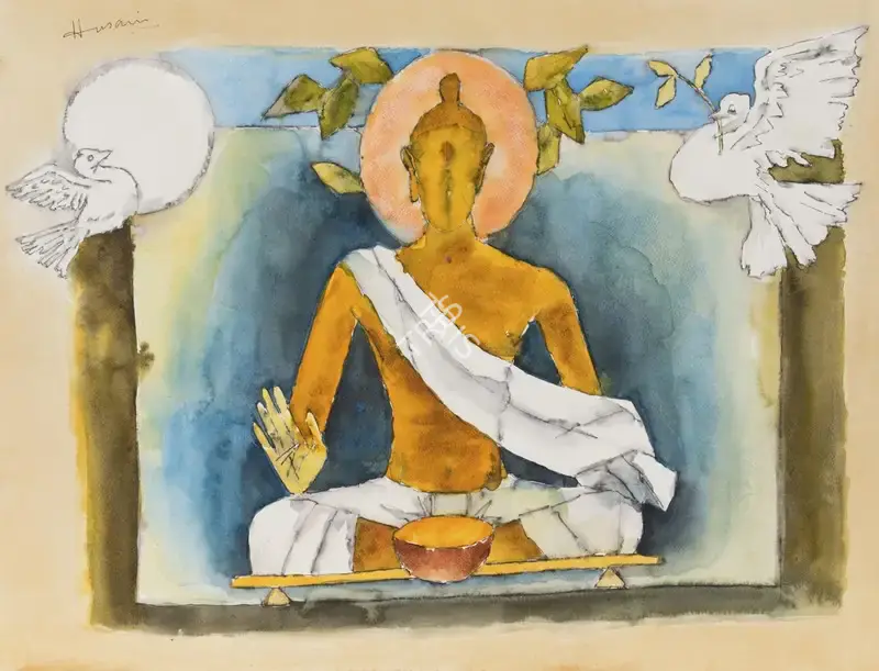 Husain, M.F. (Artist). Untitled, n.d. | Painting
