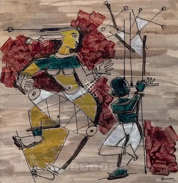 Husain, M.F. (Artist). Untitled, n.d. | Painting
