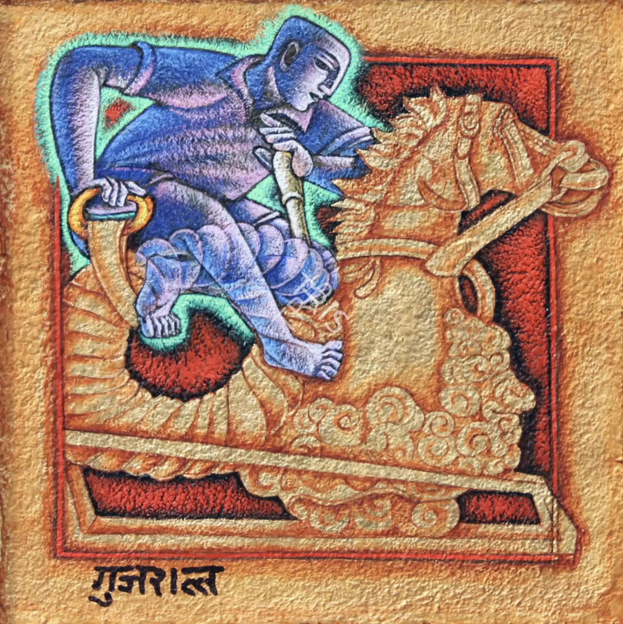 Gujral, Satish (Artist). Untitled, 2007 | Painting