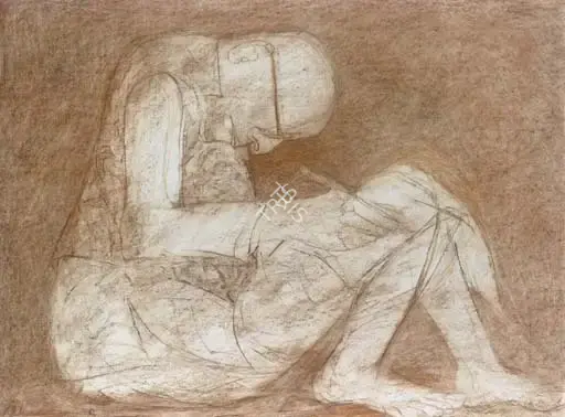 Khanna, Krishen (Artist). Untitled, n.d. | Drawing