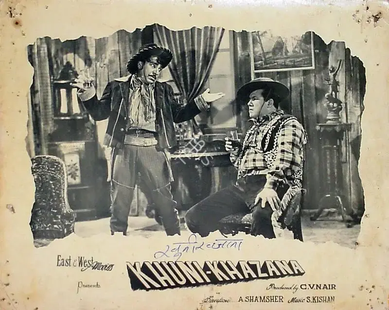 Nair, C.V. (Producer), Khuni Khazana, 1965 | Lobby Card | CinemaEducation | 00819099