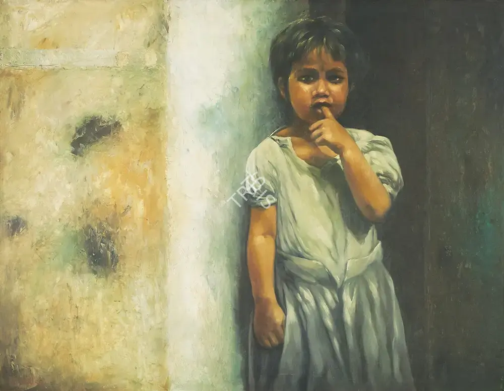 Bhattacharjee, Chandra (Artist). Untitled, 1995 | Painting