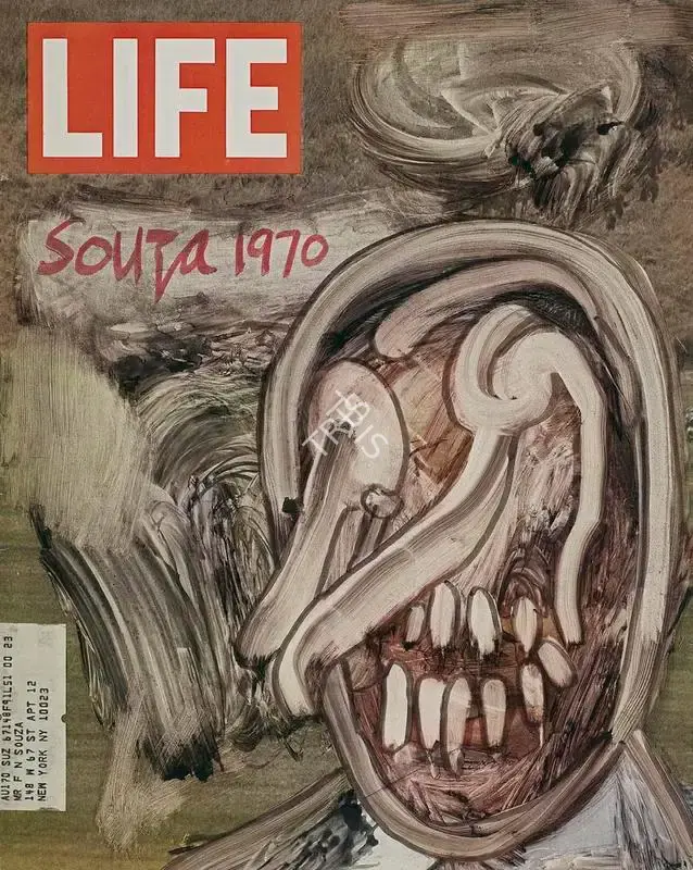 Souza, F.N. (Artist). Untitled (Life), 1970 | Painting