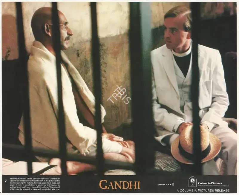 Taylor, Ronnie (Cinematographer), Gandhi, 1982 | Lobby Card | CinemaEducation | 00789457