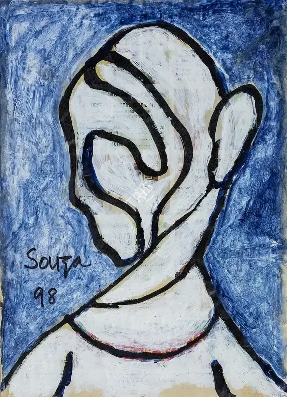 Souza, F.N. (Artist). Untitled, 1998 | Painting