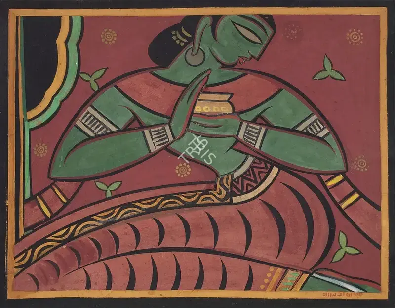 Roy, Jamini (Artist). Untitled, n.d. | Painting