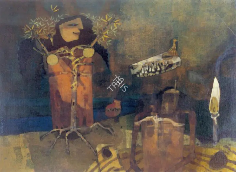 Pyne, Ganesh (Artist). Spring, 1975 | Painting
