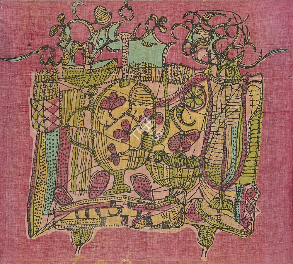 Subramanyan, K.G. (Artist). Untitled, c.1960 | Tapestry