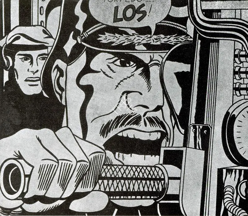 Lichtenstein, Roy (Artist). Torpedo-Los. 1963 | Artrends, October 1963 - January 1964 | Graphic Art | FineArts | 00551229