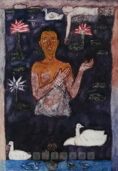 Singh, Arpita (Artist). Untitled, 1995 | Painting