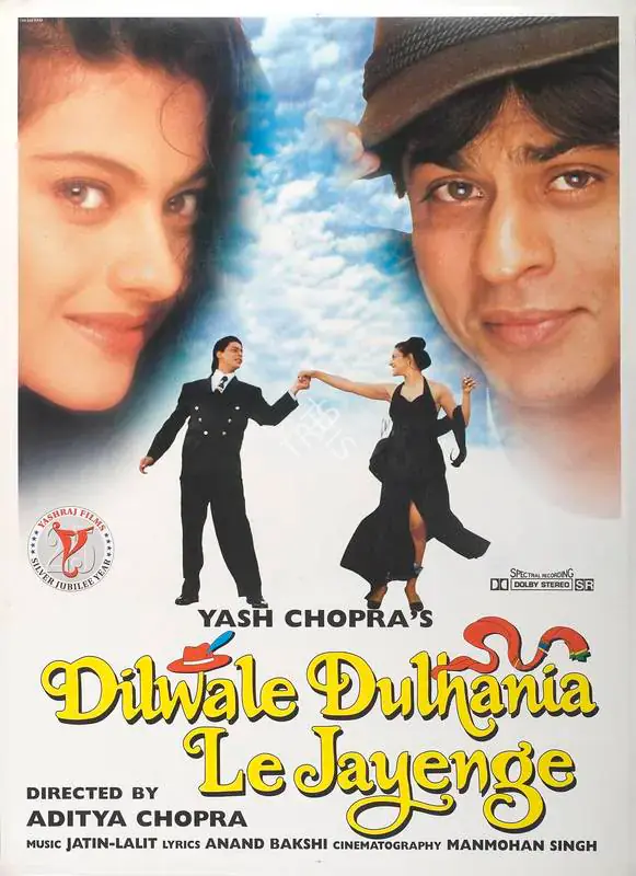 Chopra, Yash (Producer), Dilwale Dulhania Le Jayenge, 1995 | Full Sheet Poster | CinemaEducation | 00768052