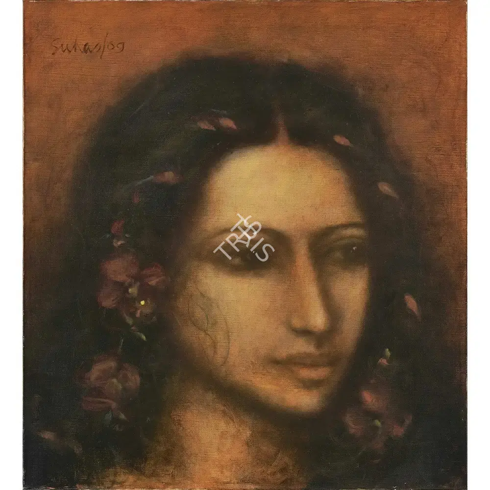 Roy, Suhas (Artist). Radha, 2009 | Painting