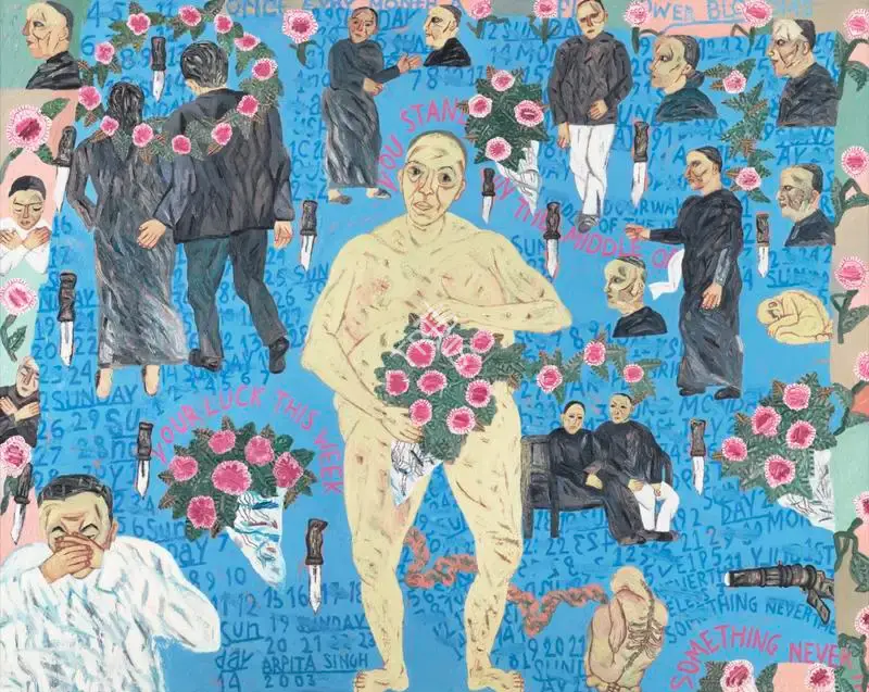 Singh, Arpita (Artist). Summer Months, 2003 | Painting