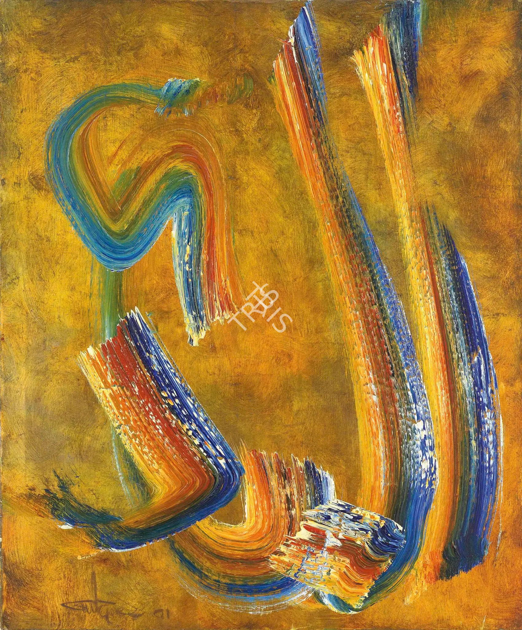 Gulgee, Ismail (Artist). Untitled, 2001 | Painting