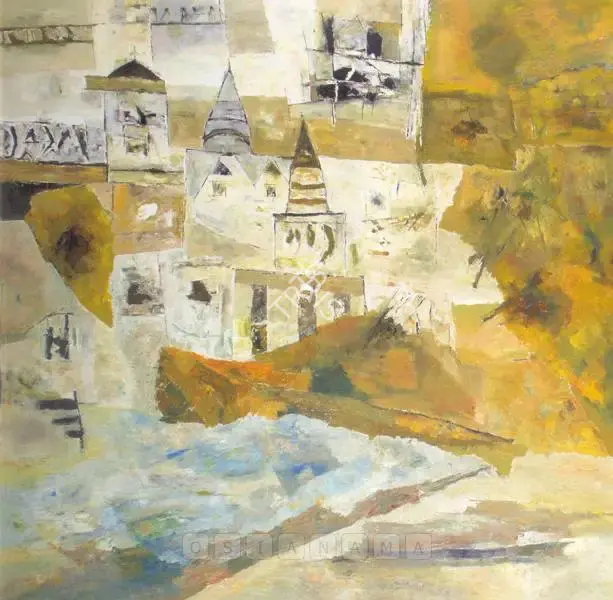Ramkumar (Artist). Banaras Series, 2002 | Painting
