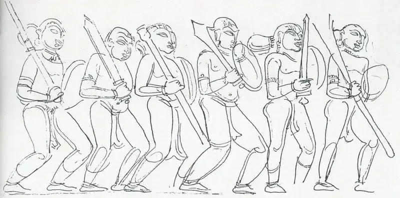 Chavda, Shiavax (Artist). Untitled. n.d. | Marg, June 1957 | Sketch | FineArts | 00674125