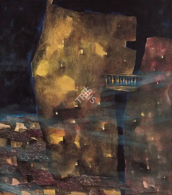 Shuvaprassana (Artist). Abode I, 1996 | Painting