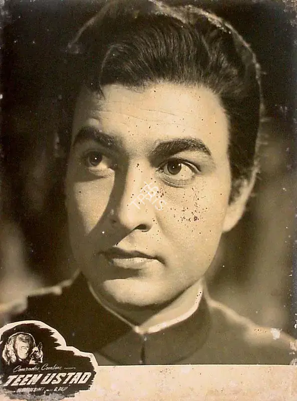Bhatt, Balwant (Producer), Teen Ustad, 1961 | Lobby Card | CinemaEducation | 00828596