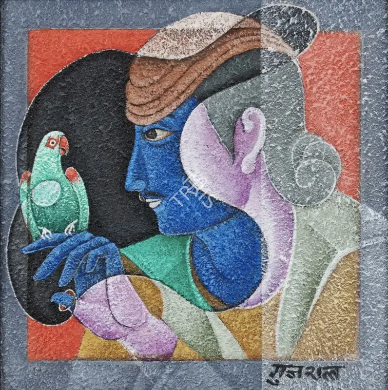Gujral, Satish (Artist). Untitled. Acrylic on canvas, 2000 | Painting | FineArts | 00357702
