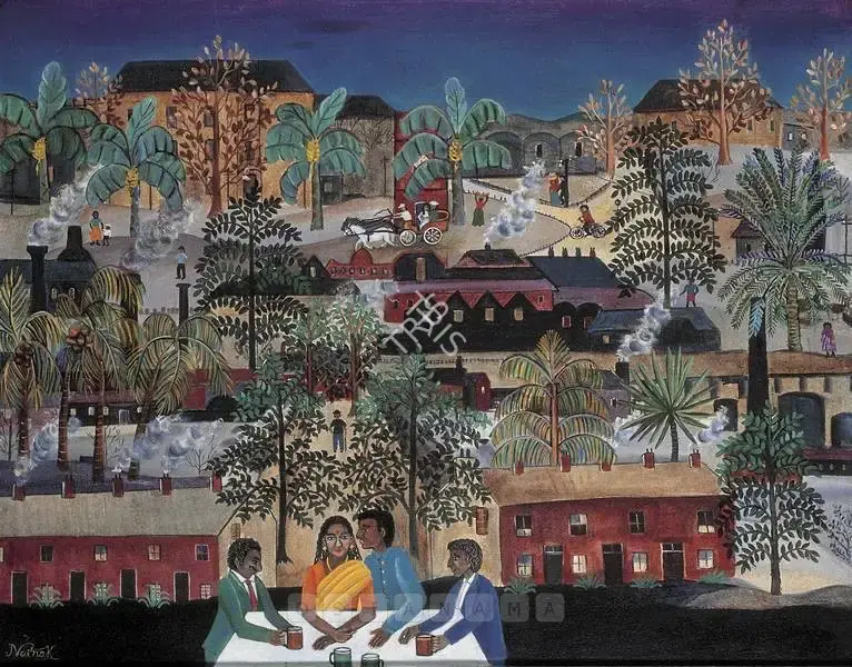 Kanodia, Nayanaa (Artist). The Party, 1993 | Painting