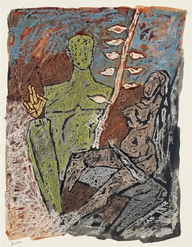 Husain, M.F. (Artist). Untitled, n.d. | Painting