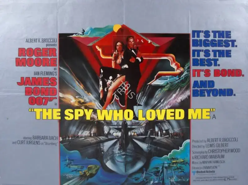 Broccoli, Albert R. (Producer), The Spy Who Loved Me, 1973 | Poster | CinemaEducation | 00789705