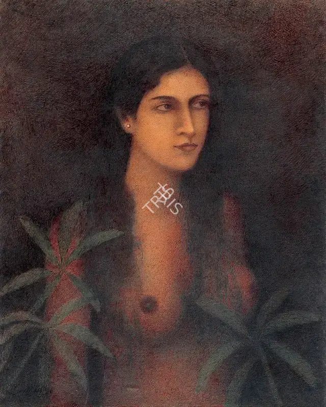 Roy, Suhas (Artist). Radha Series, 1996 | Painting