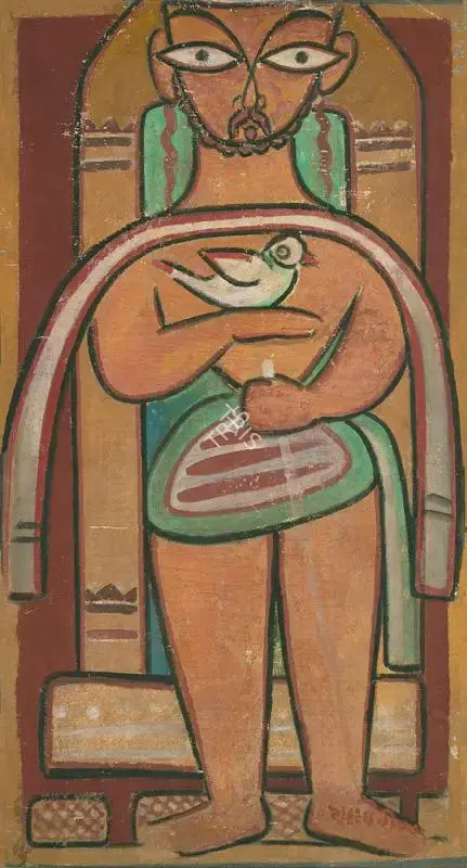 Roy, Jamini (Artist). Untitled, n.d. | Painting