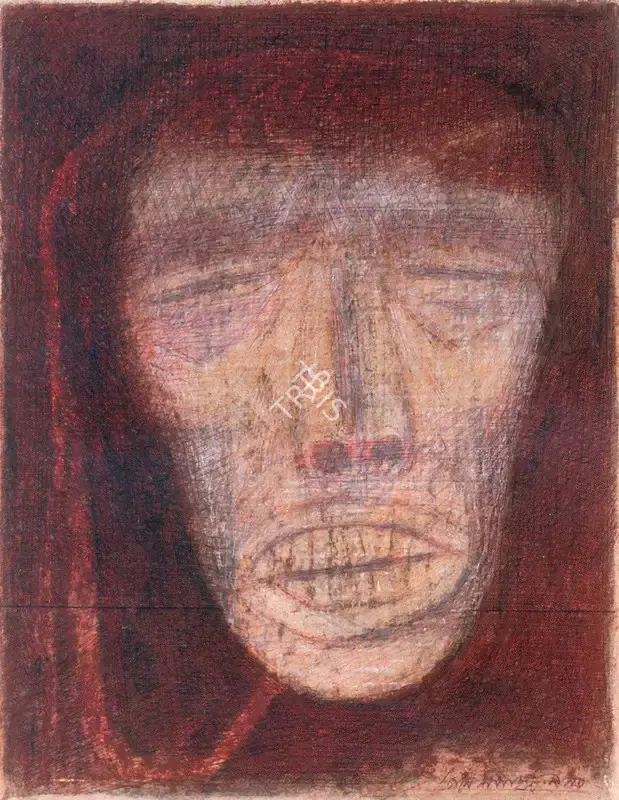 Pyne, Ganesh (Artist). The Mask, 1996 | Painting