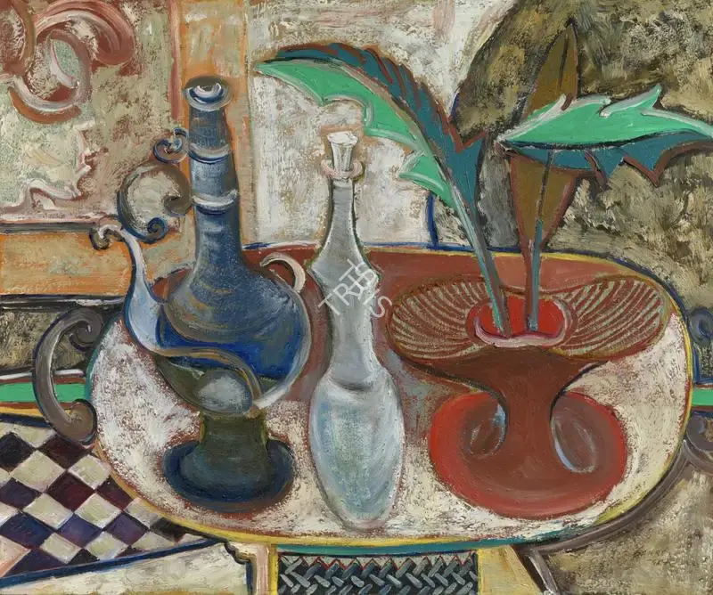 Bakre, S.K. (Artist). Untitled, 1964 | Painting